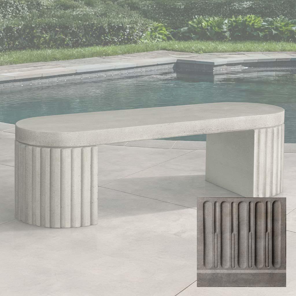 Dorchester Fluted Bench