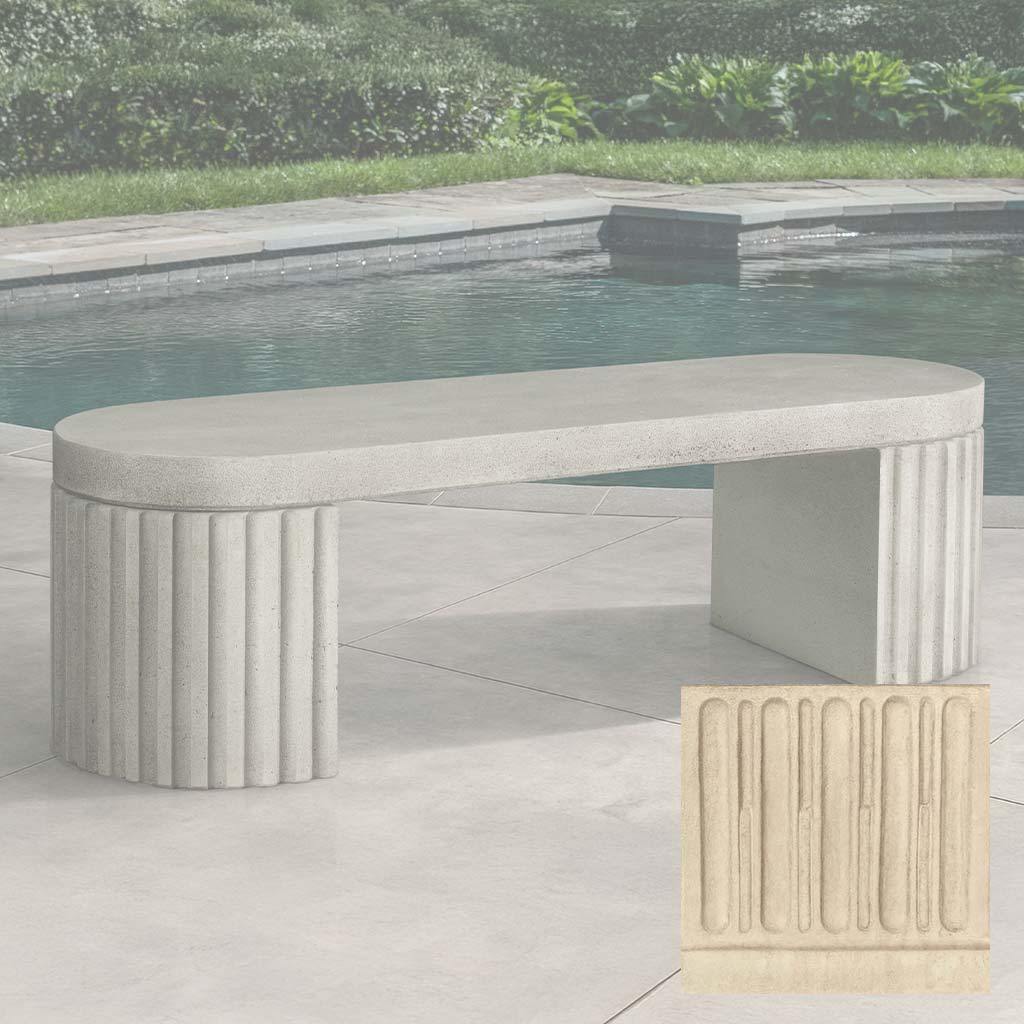 Dorchester Fluted Bench