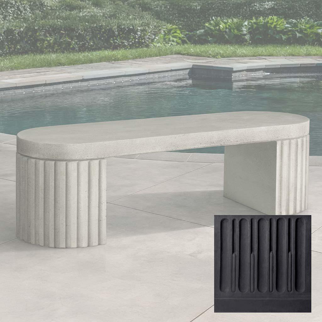Dorchester Fluted Bench