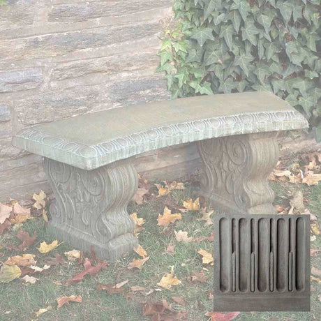 Curved Traditional Bench