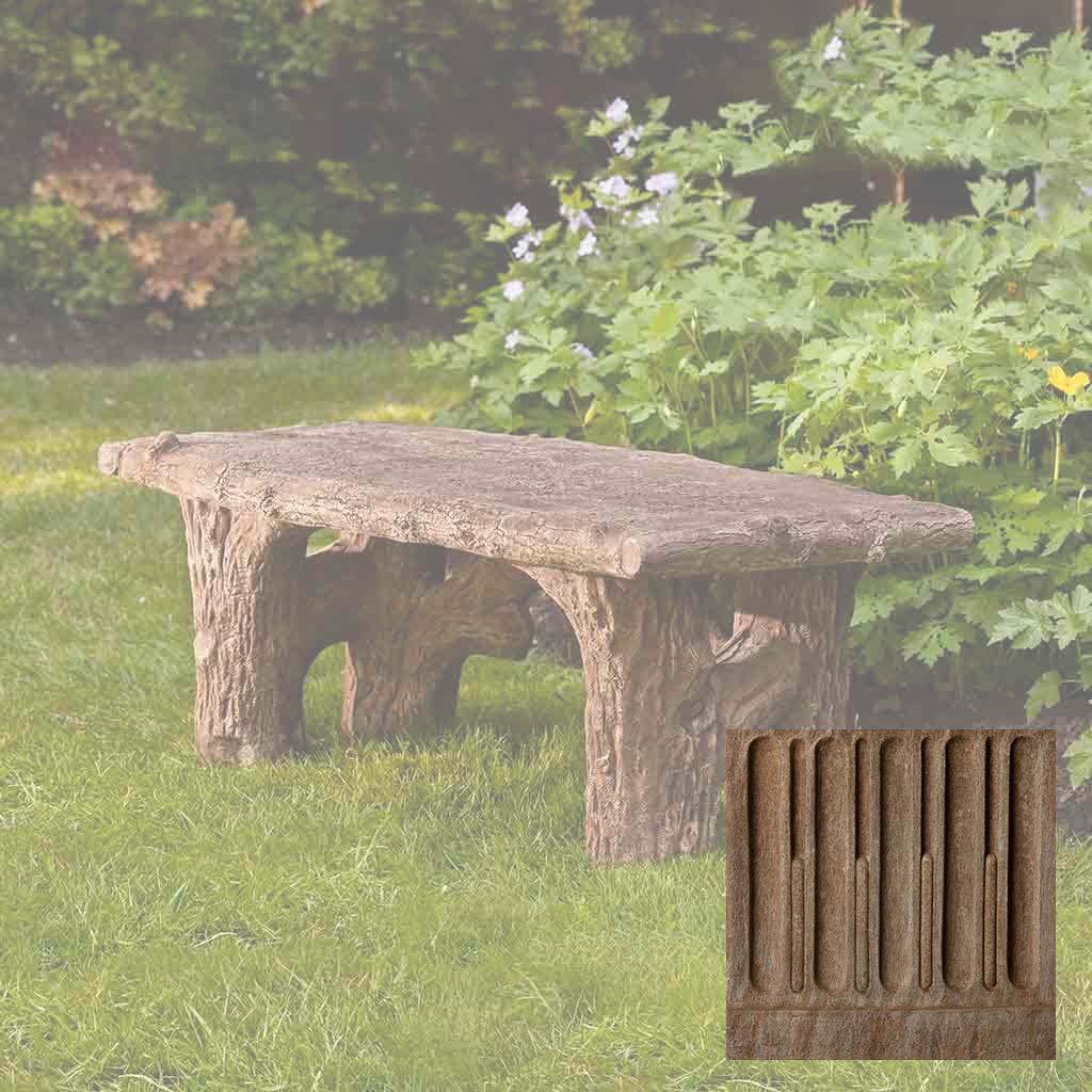 Faux Bois Bench