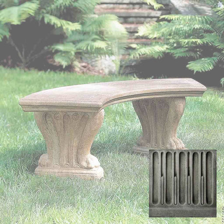 Curved West Chester Bench