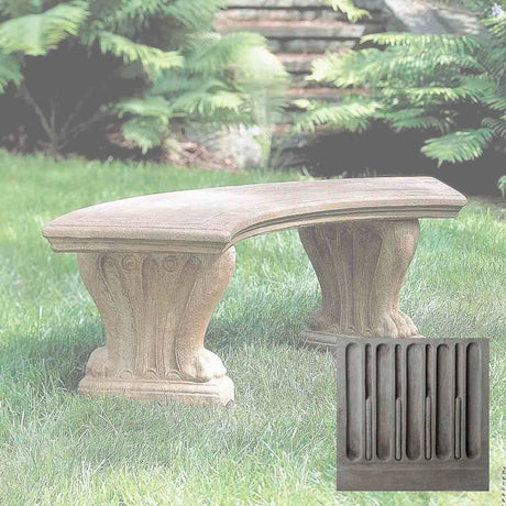 Curved West Chester Bench
