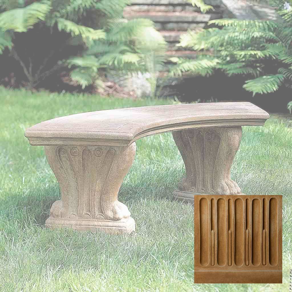 Curved West Chester Bench