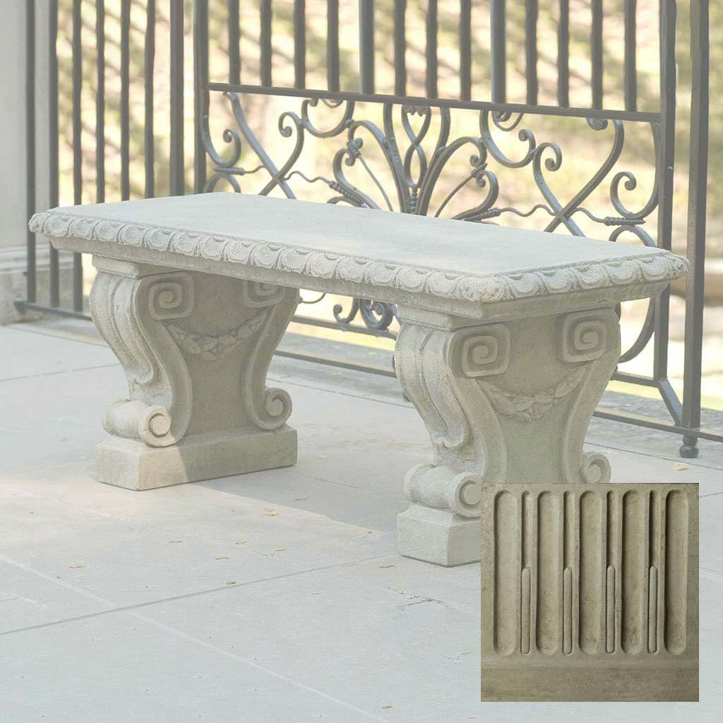 Longwood Main Fountain Garden Bench