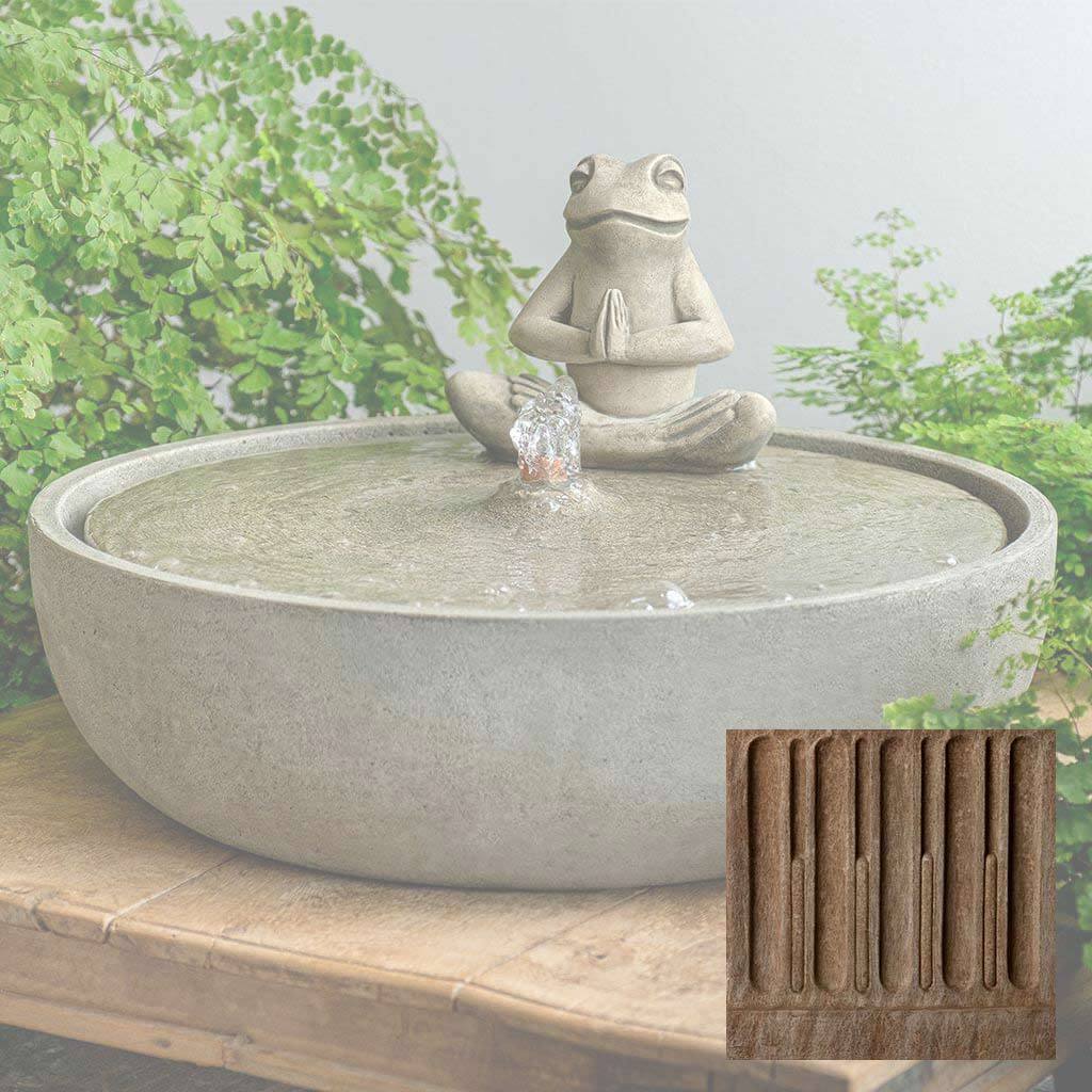 Yoga Frog Fountain