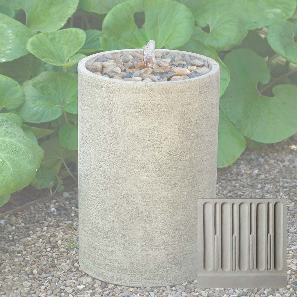 Salinas Pebble Fountain - Tall