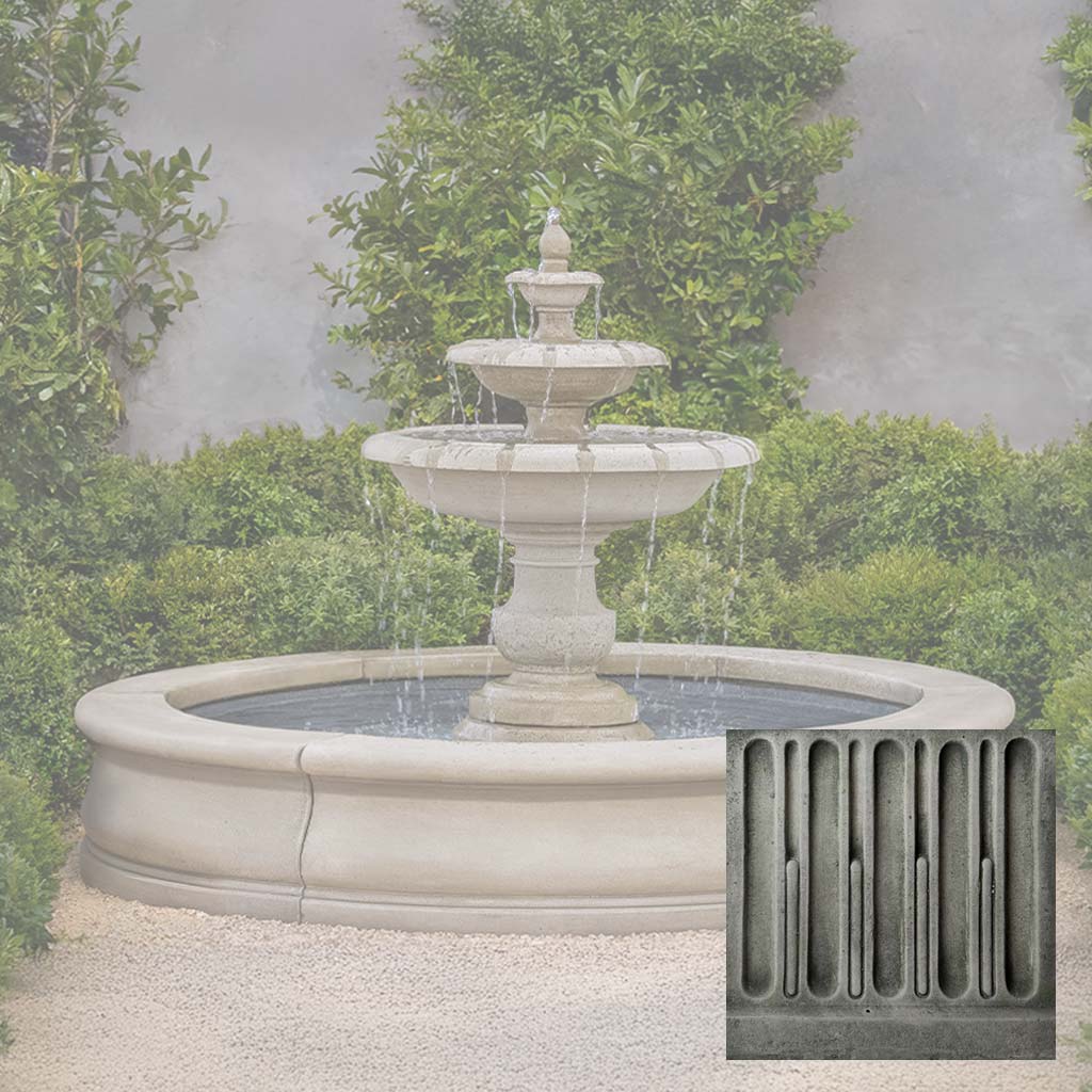Alessia Fountain in Basin