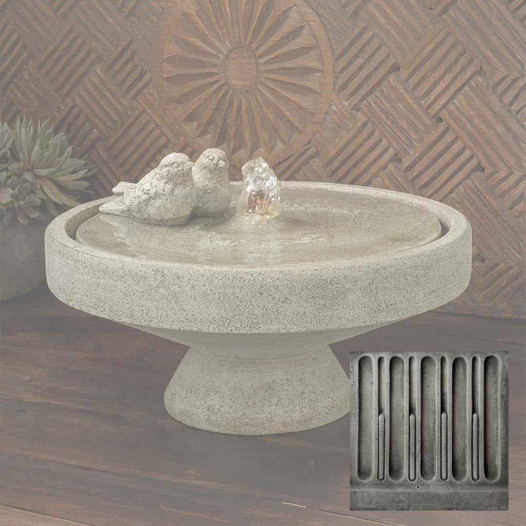 M-Series Gimlet Fountain with Birds