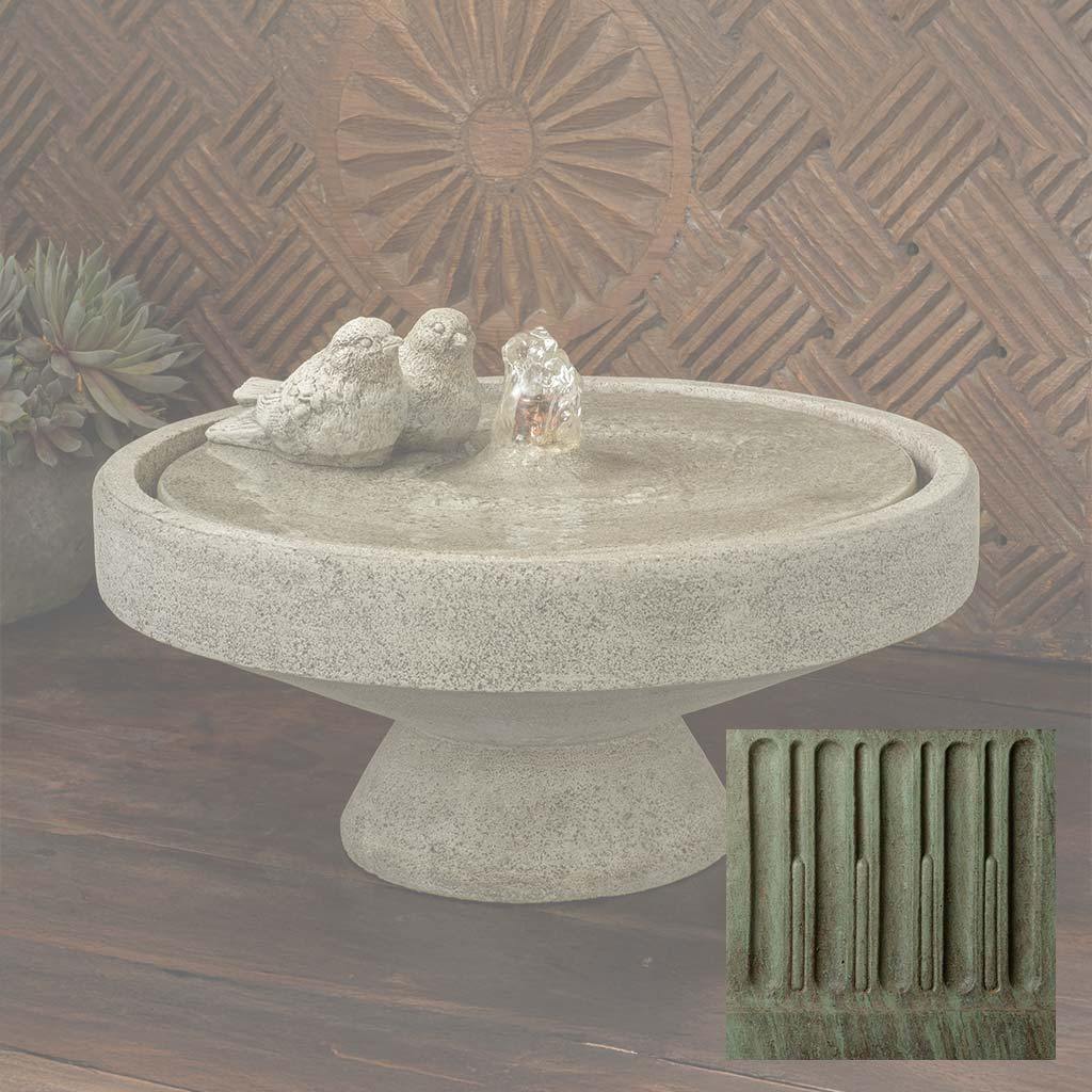 M-Series Gimlet Fountain with Birds