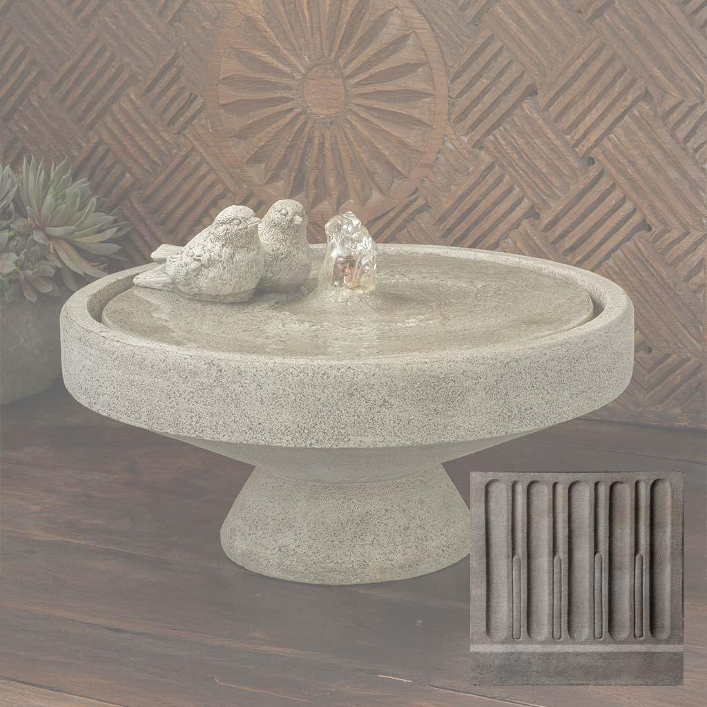 M-Series Gimlet Fountain with Birds