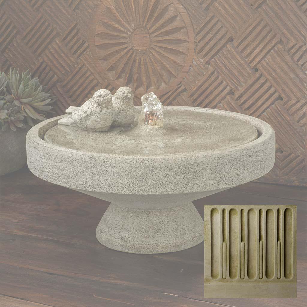 M-Series Gimlet Fountain with Birds