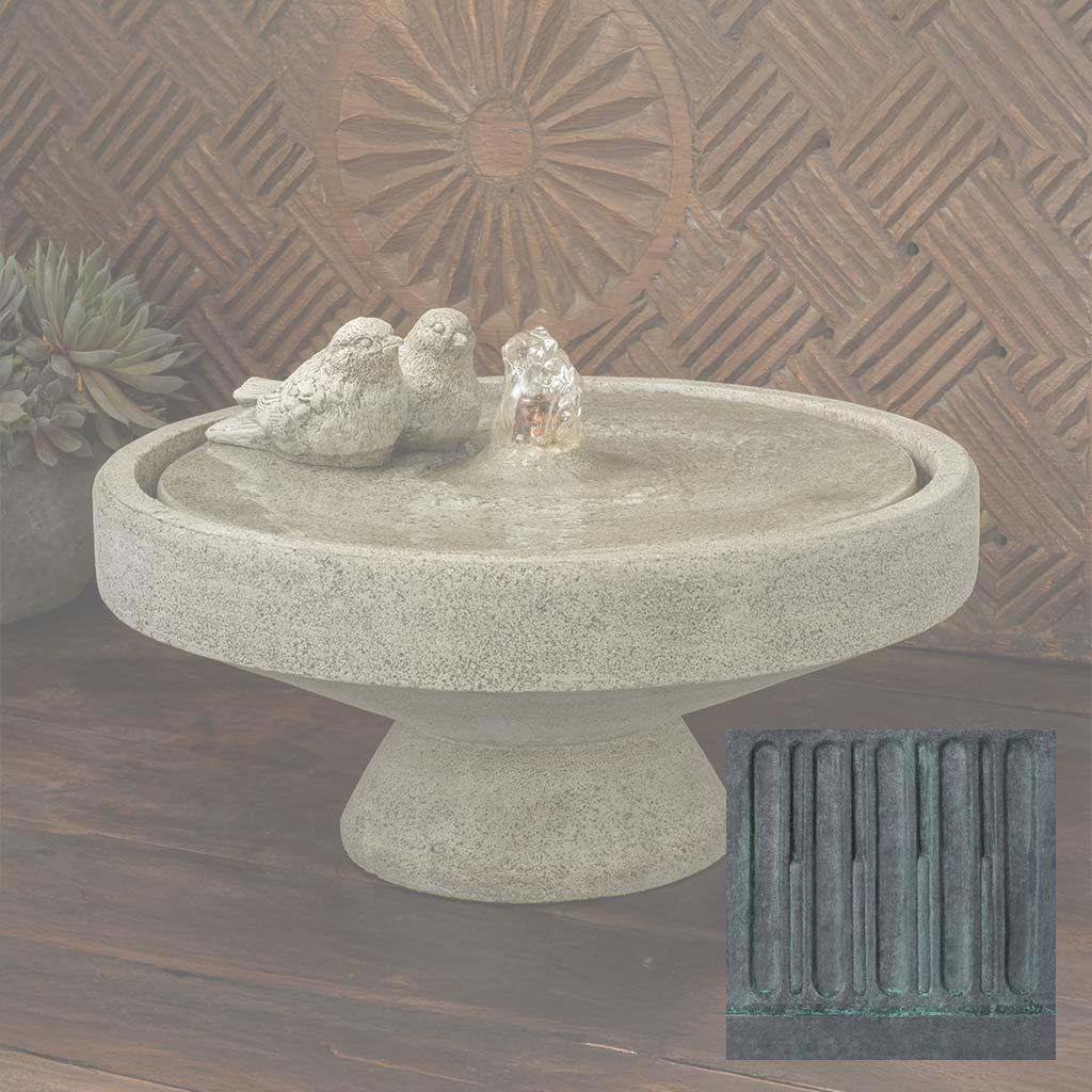 M-Series Gimlet Fountain with Birds