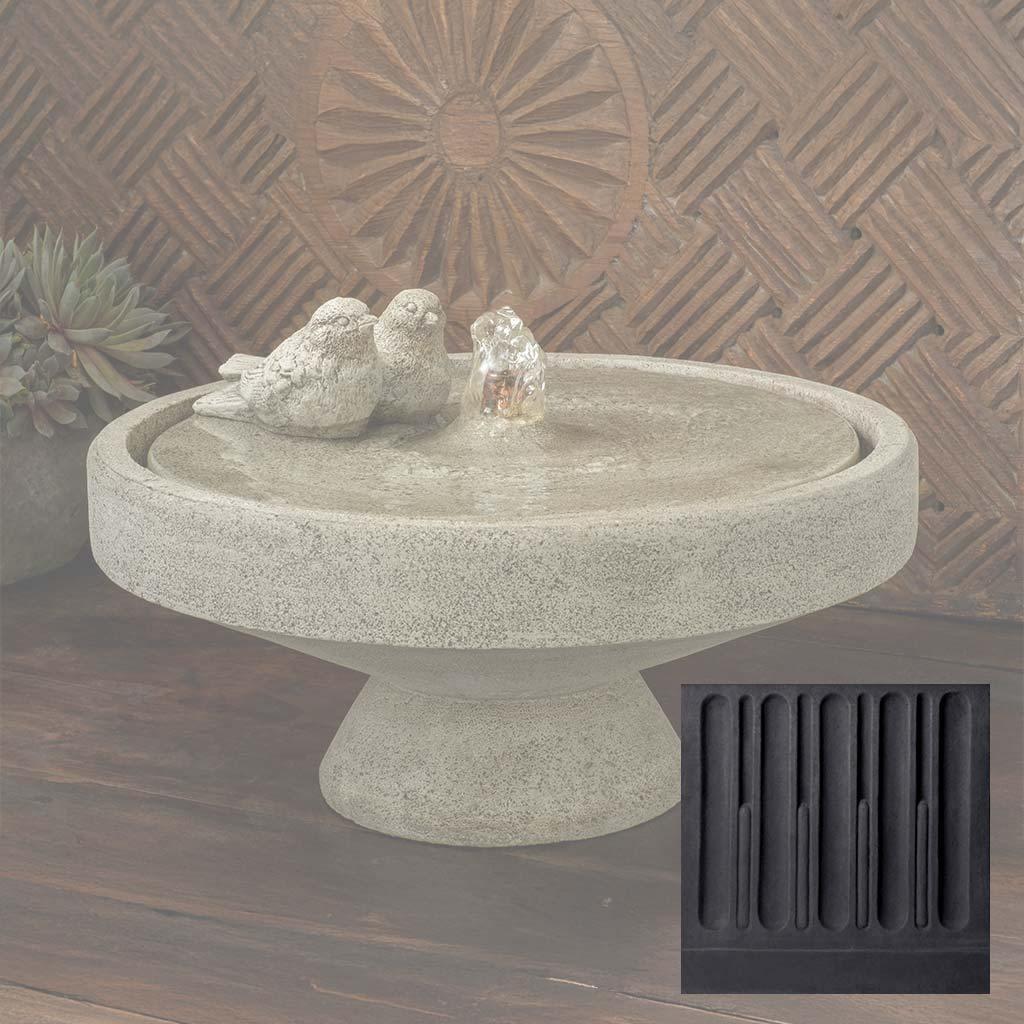 M-Series Gimlet Fountain with Birds