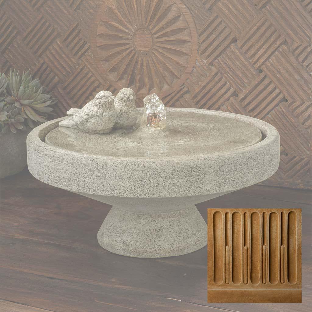 M-Series Gimlet Fountain with Birds