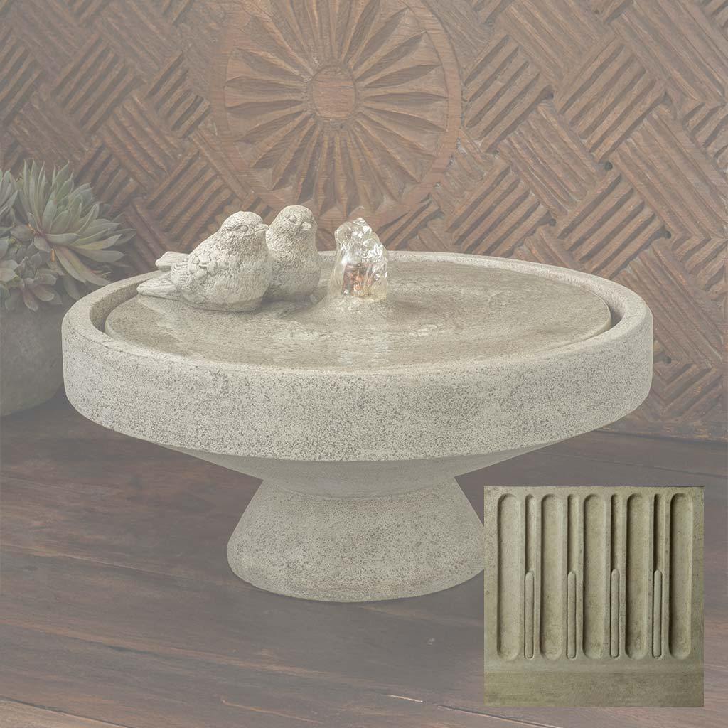 M-Series Gimlet Fountain with Birds