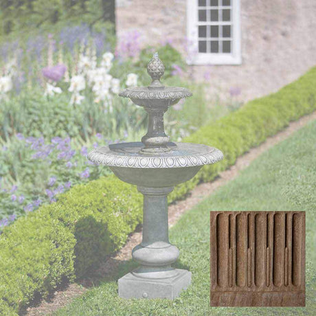 Williamsburg Pineapple Two Tier Fountain