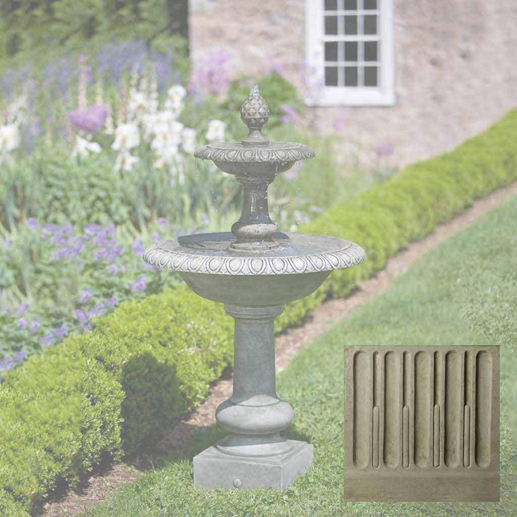 Campania International Williamsburg Pineapple 2-Tier Fountain