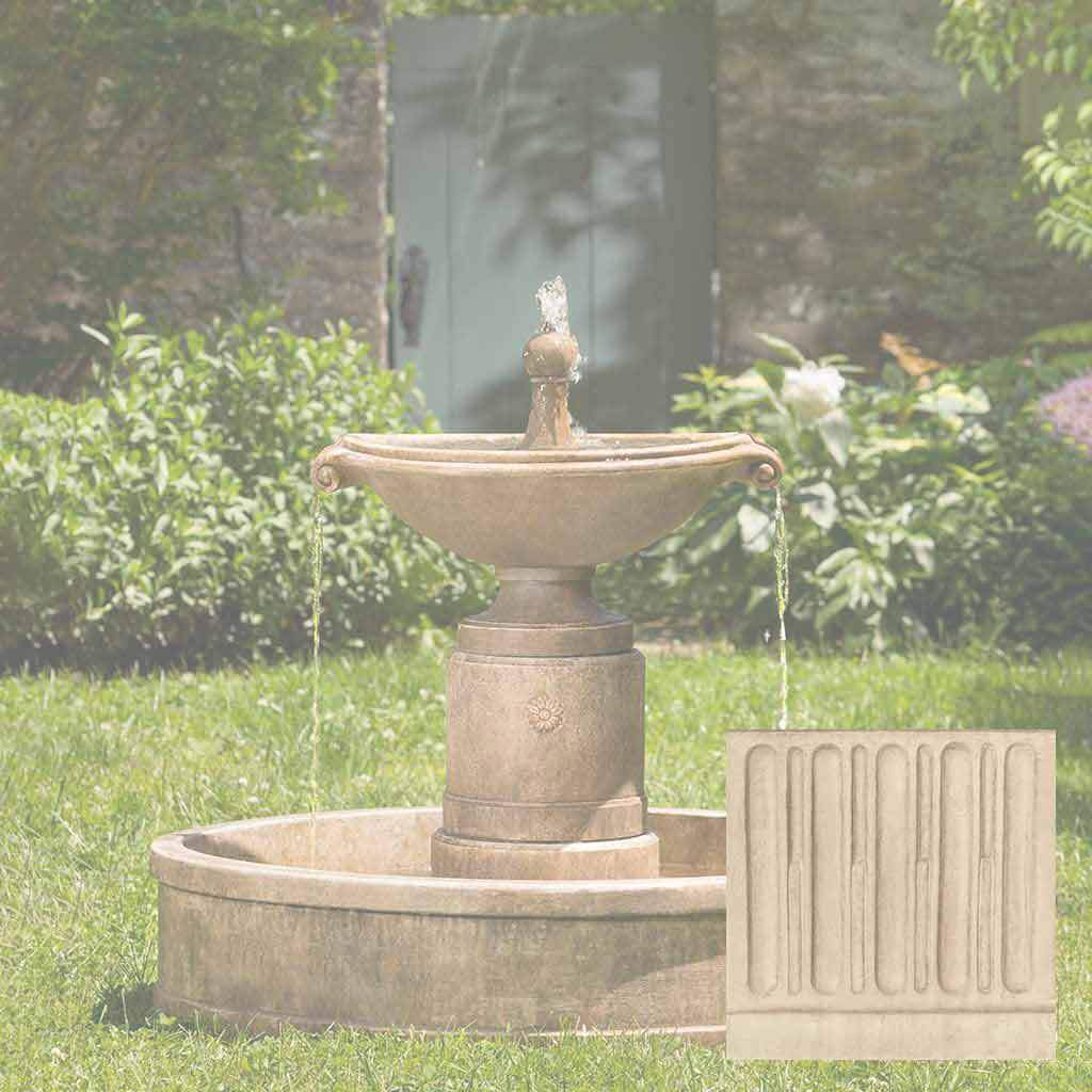 Borghese in Basin Fountain