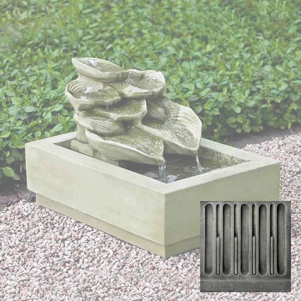 Cascading Hosta Fountain