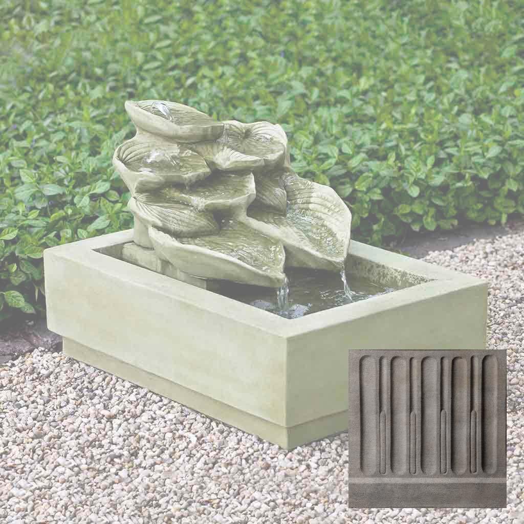 Cascading Hosta Fountain