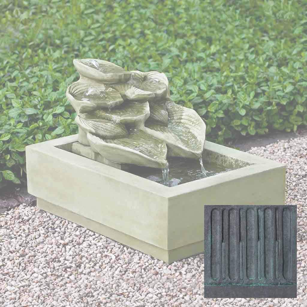 Cascading Hosta Fountain