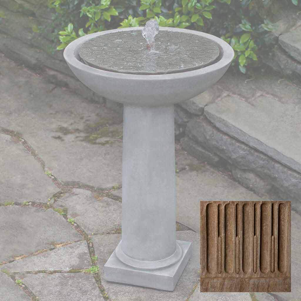 Cirrus Birdbath Fountain