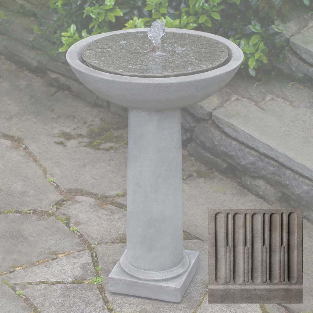 Cirrus Birdbath Fountain