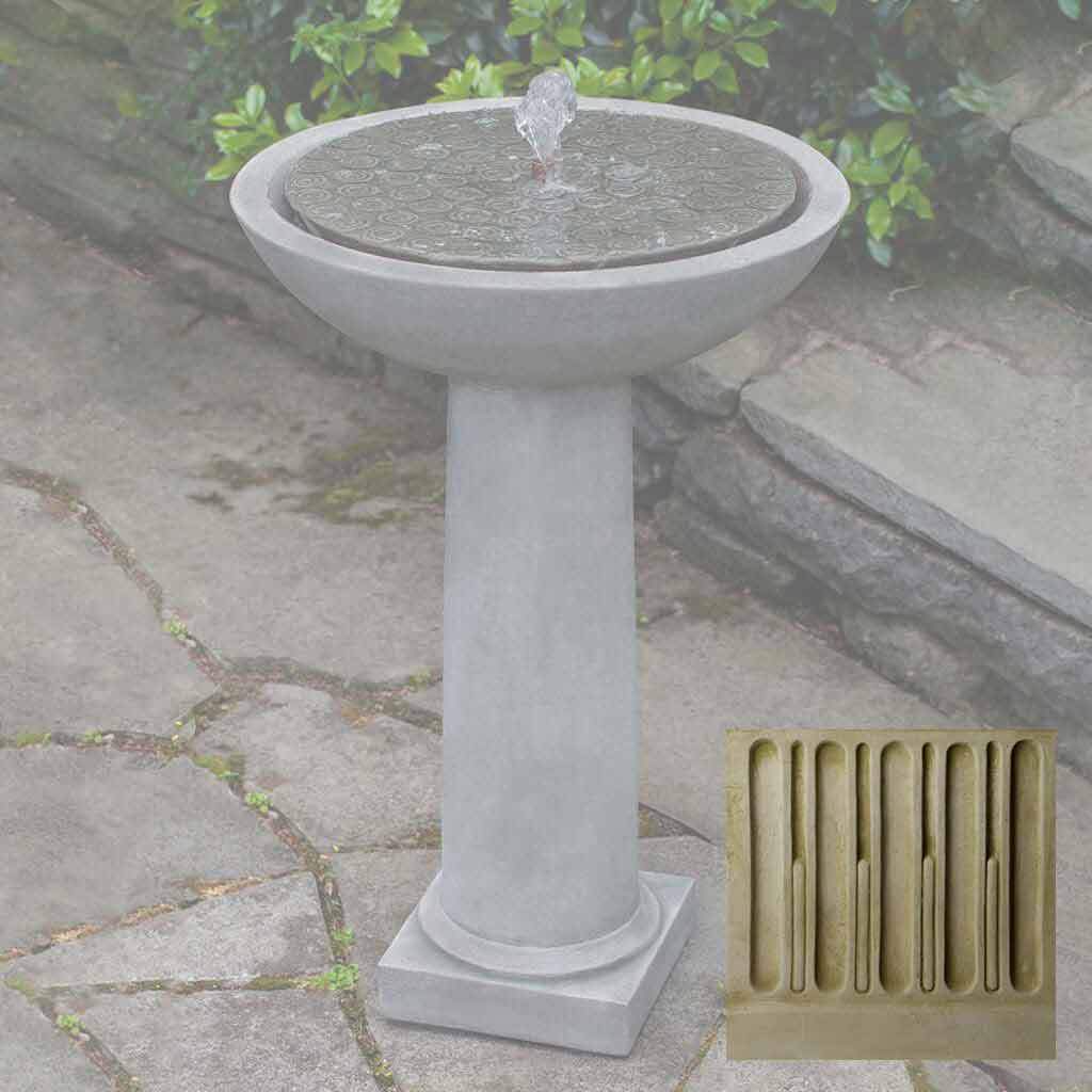 Cirrus Birdbath Fountain