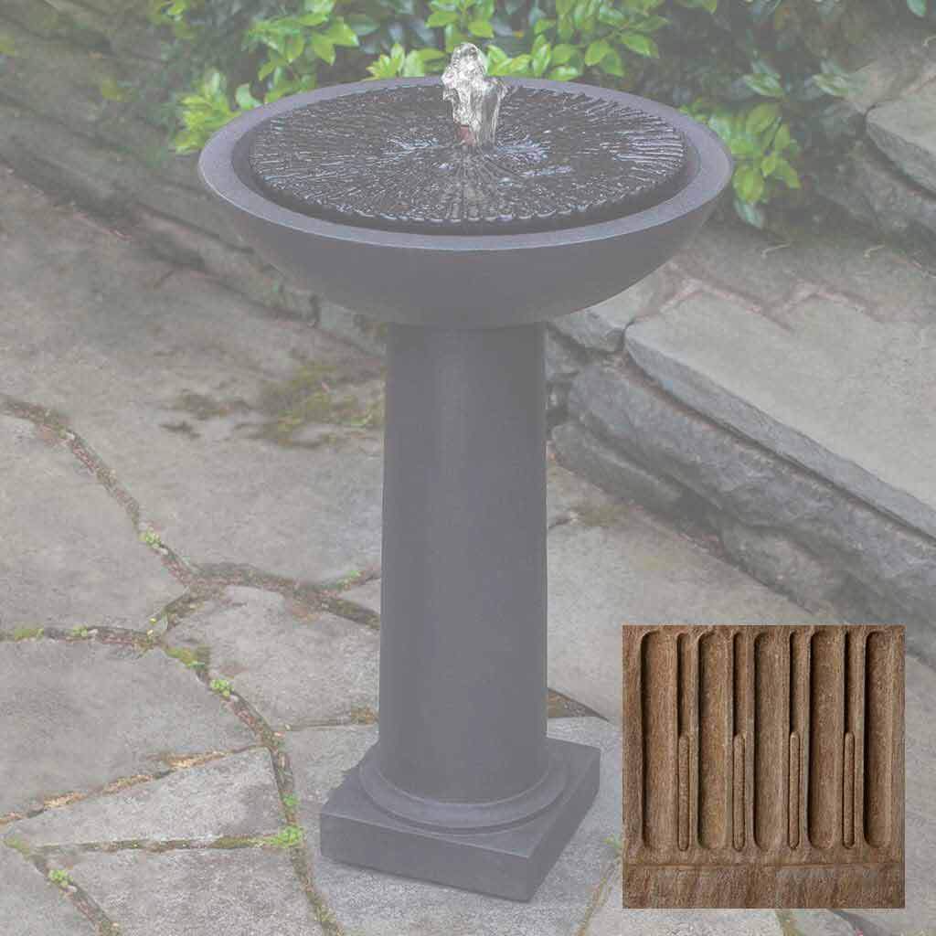 Equinox Birdbath Fountain