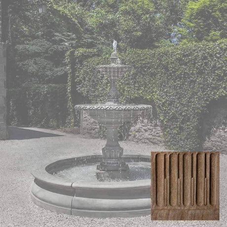 Charleston Fountain in Basin