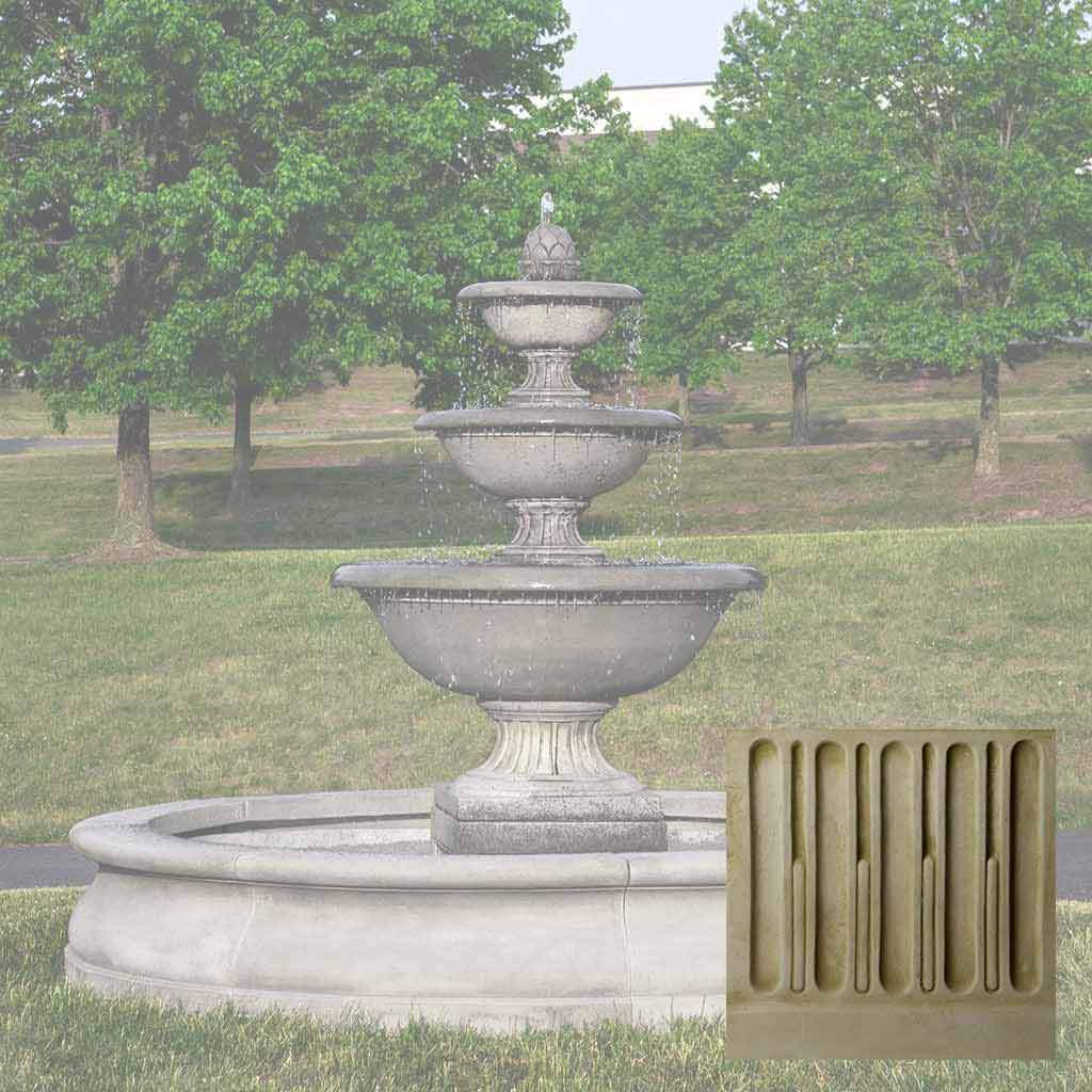 Fonthill Fountain in Basin