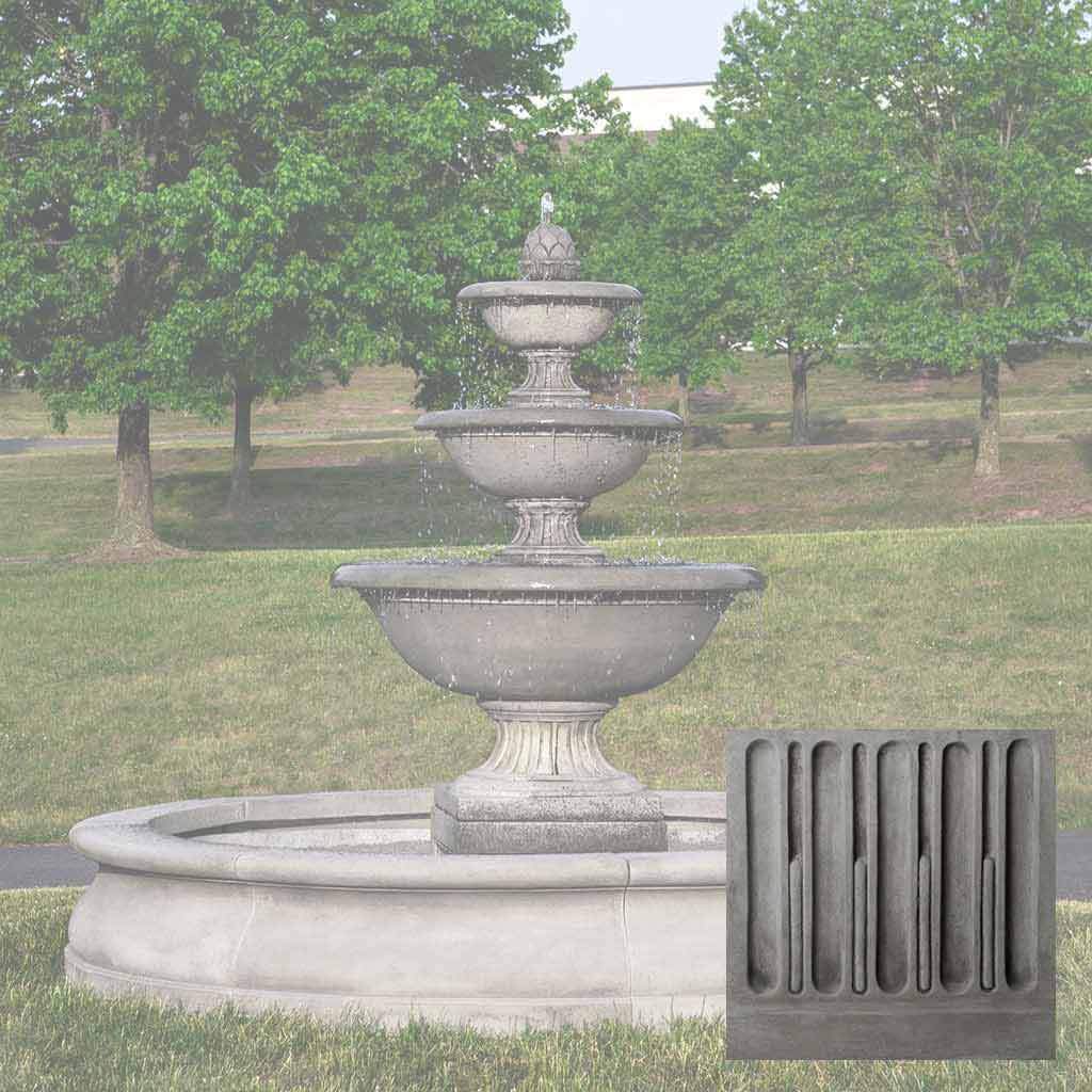 Fonthill Fountain in Basin