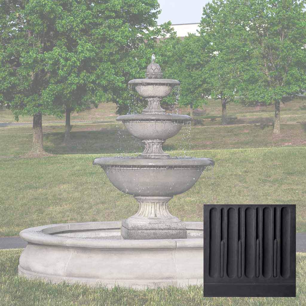 Fonthill Fountain in Basin