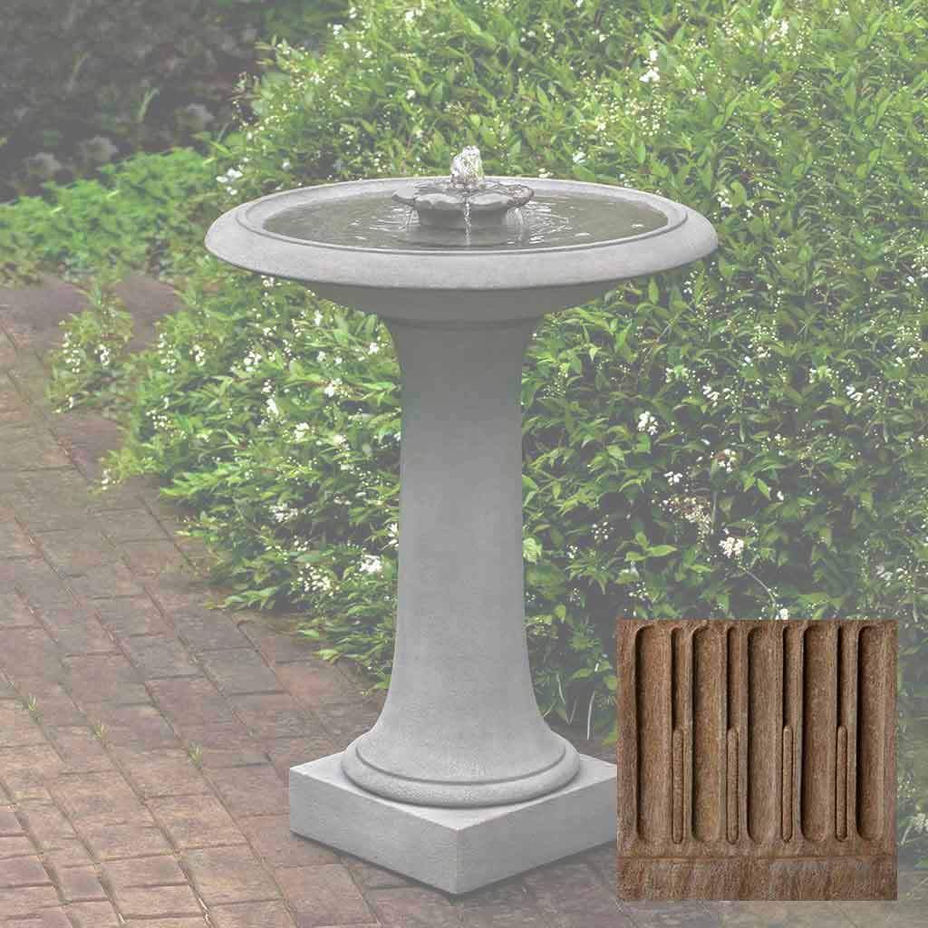 Camellia Birdbath Fountain