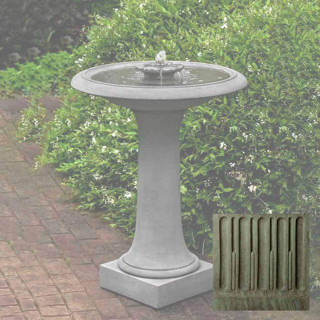 Camellia Birdbath Fountain
