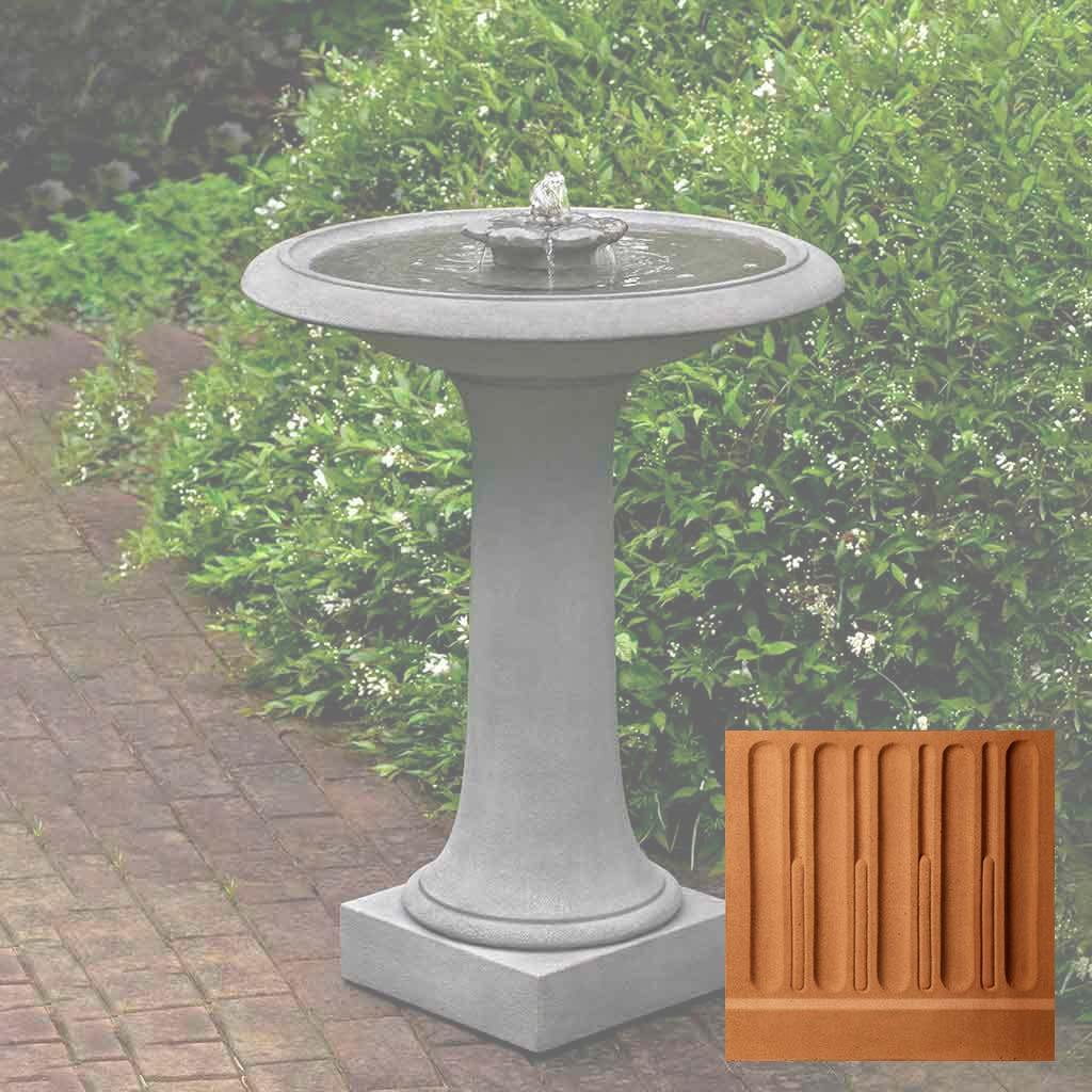 Camellia Birdbath Fountain