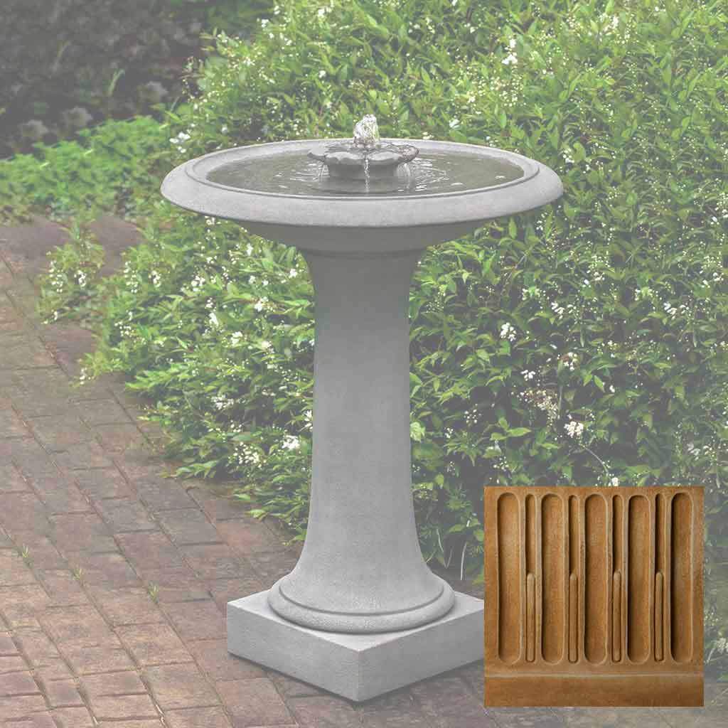 Camellia Birdbath Fountain