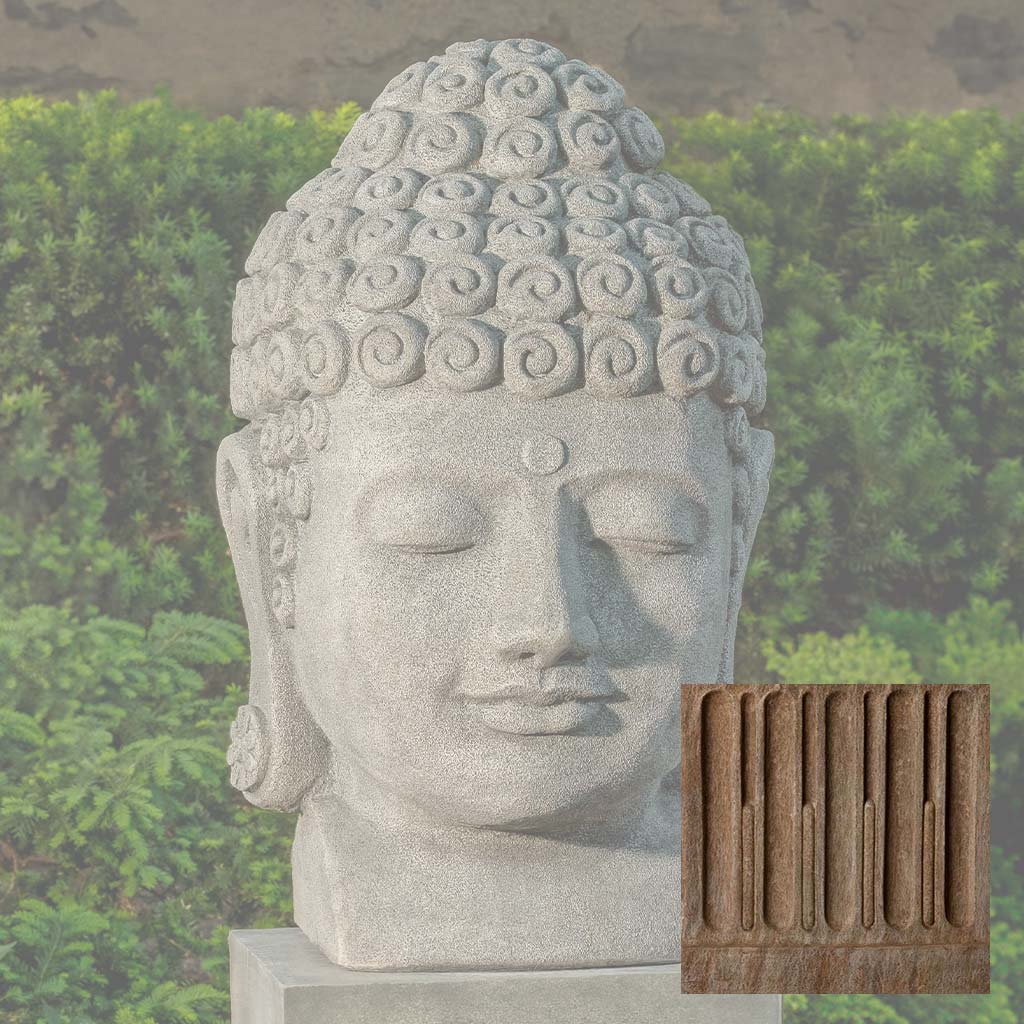 Temple Buddha Head