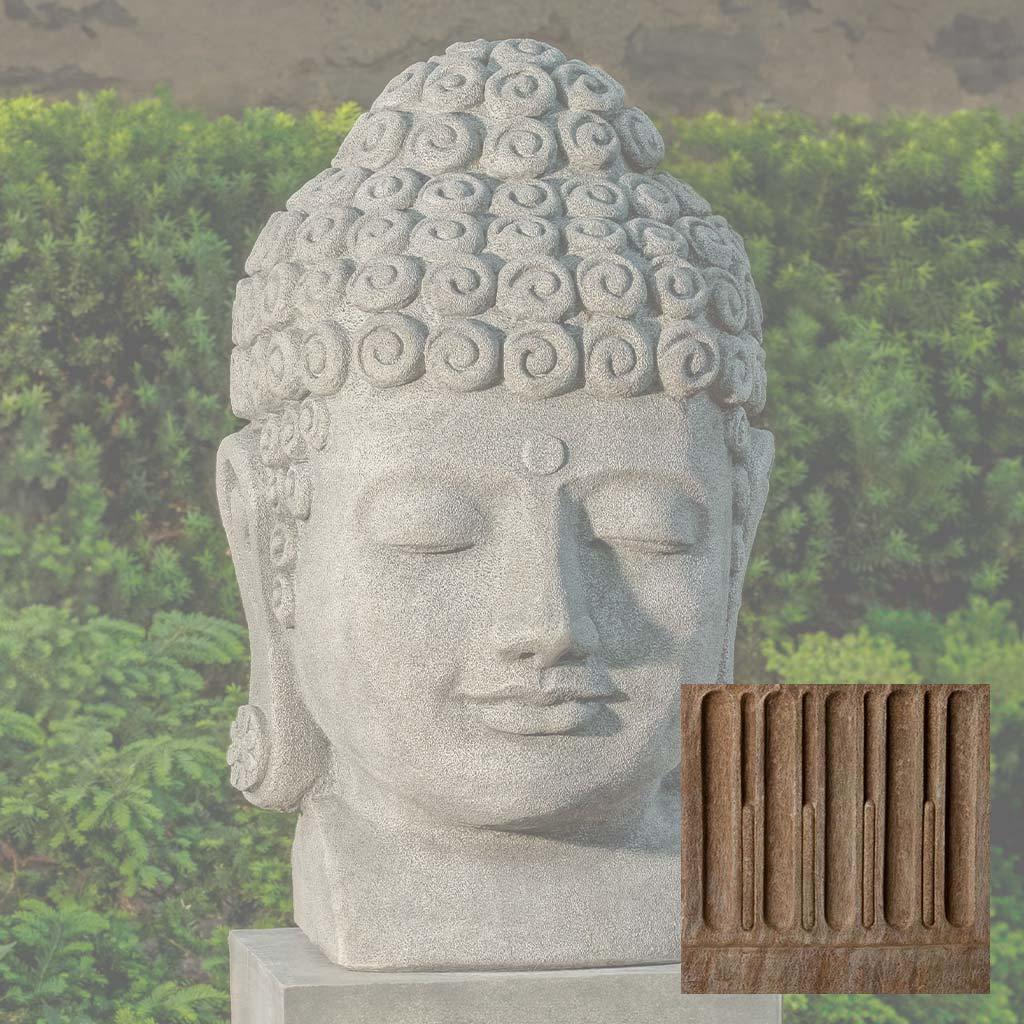 Temple Buddha Head