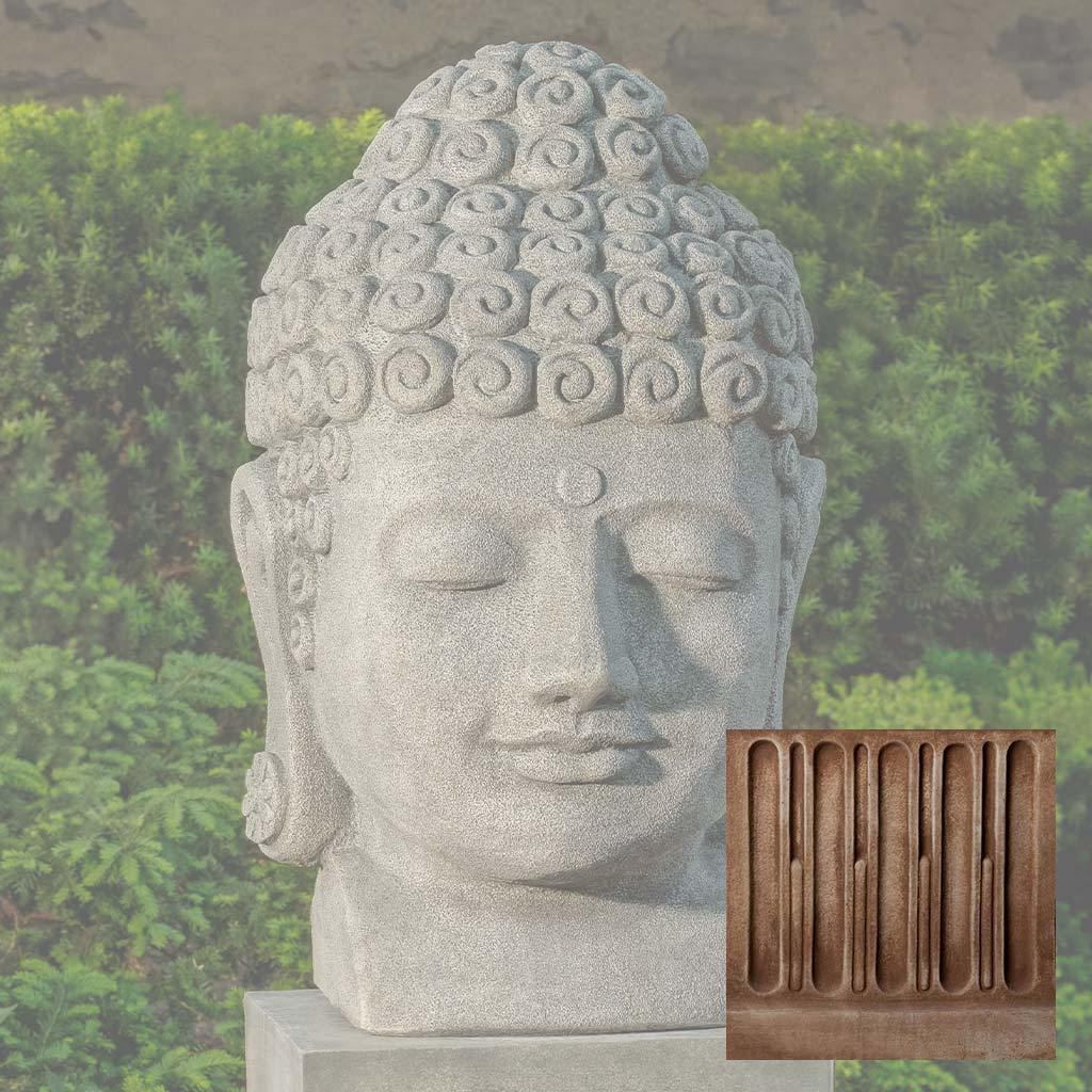 Temple Buddha Head