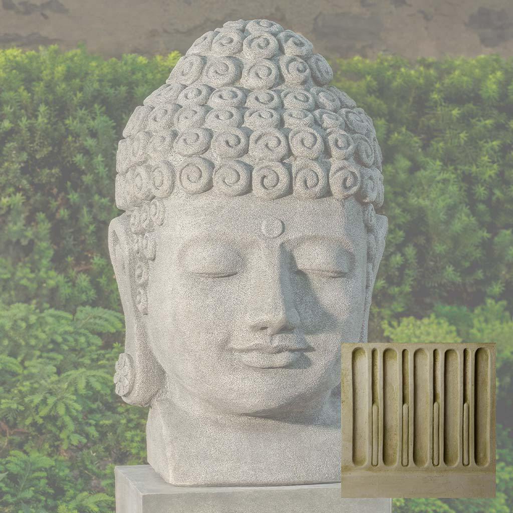 Temple Buddha Head