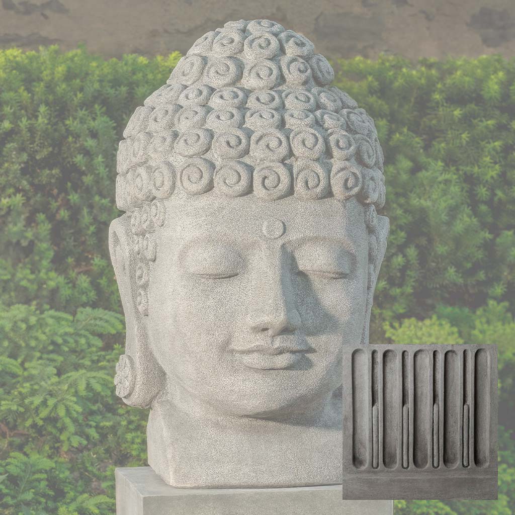 Temple Buddha Head