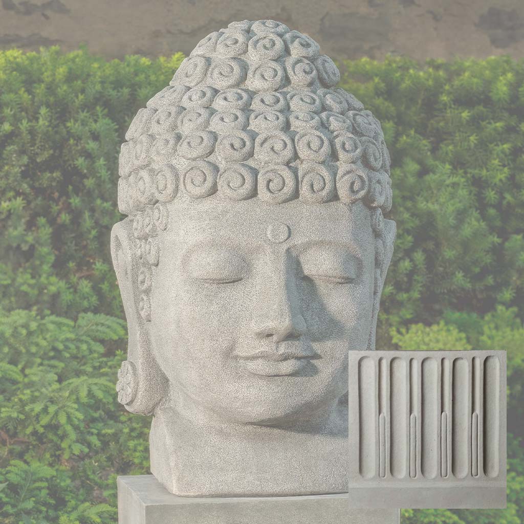 Temple Buddha Head