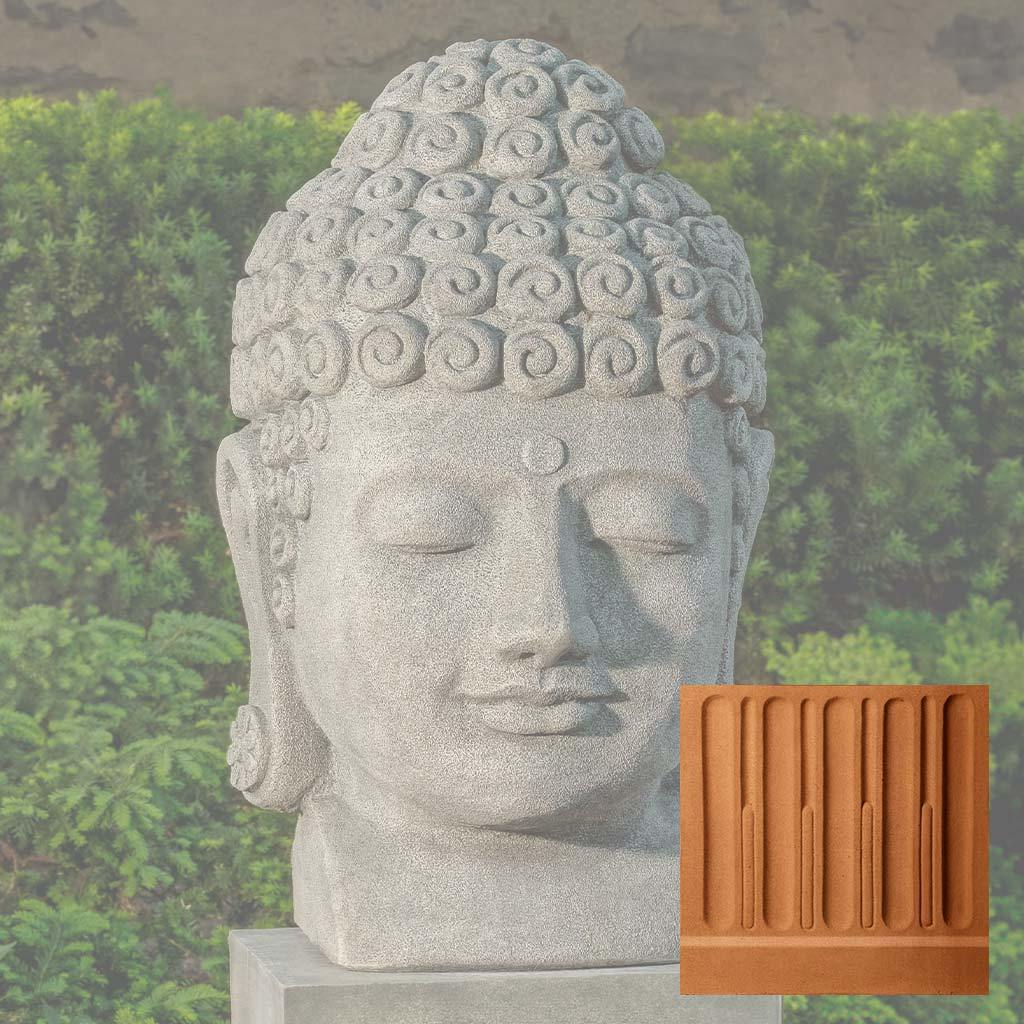 Temple Buddha Head