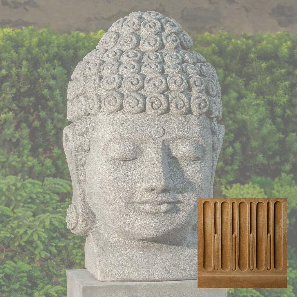 Temple Buddha Head