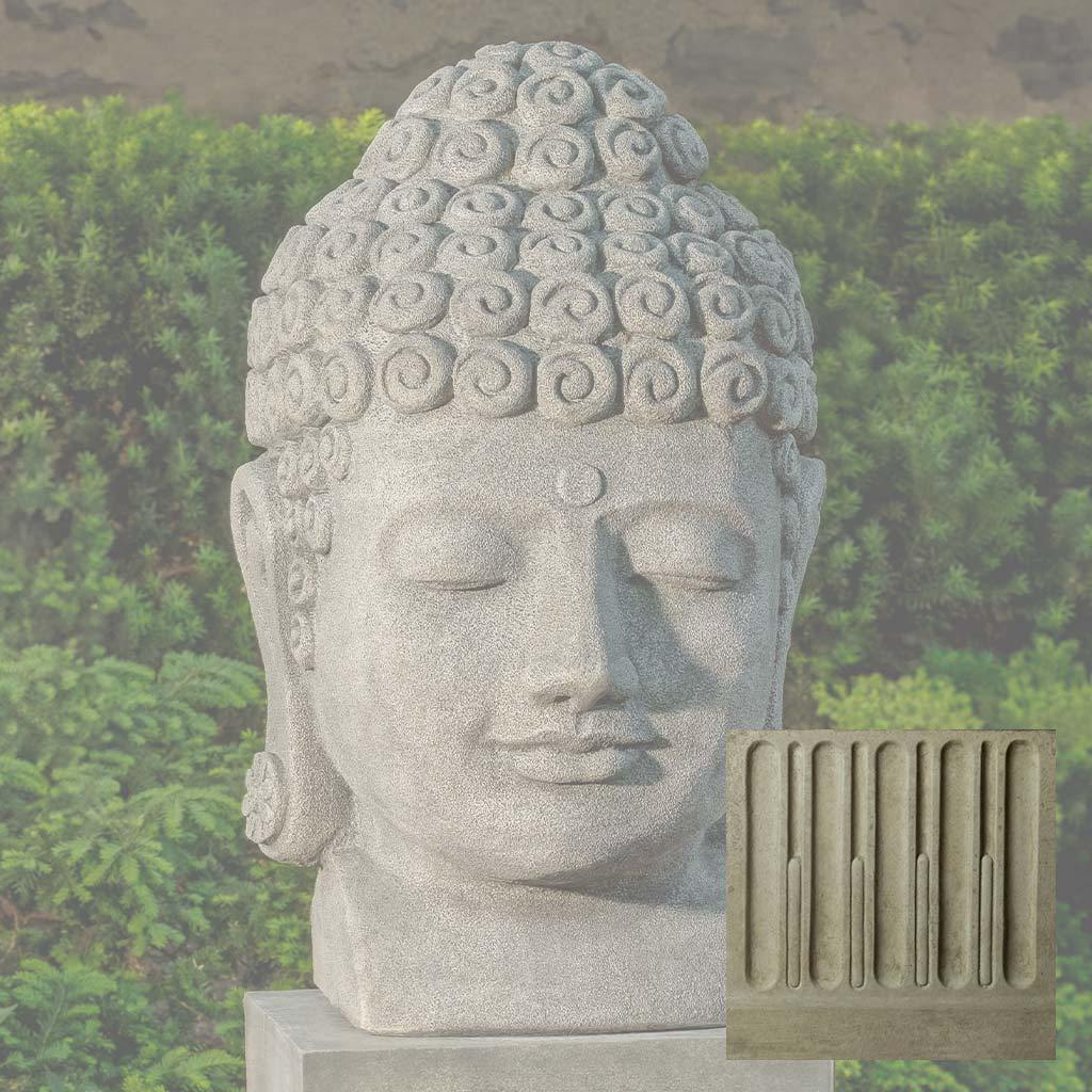 Temple Buddha Head