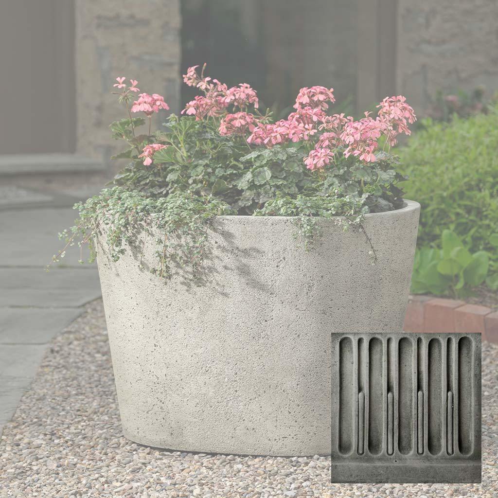 Tapered Oval Planter