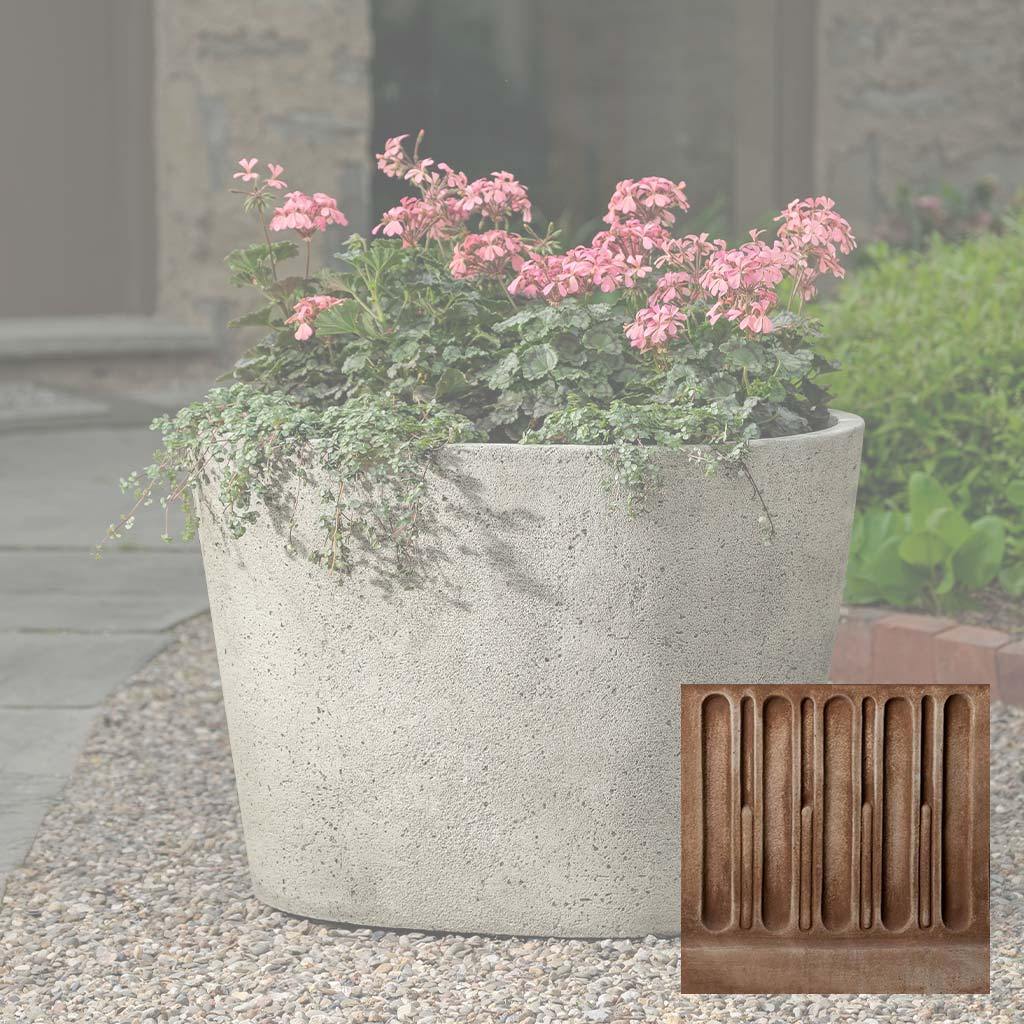 Tapered Oval Planter