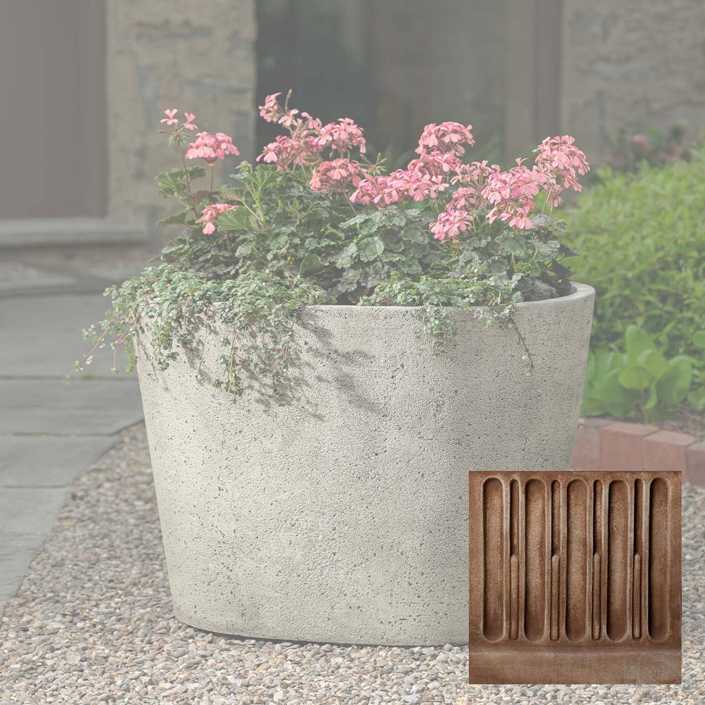 Tapered Oval Planter
